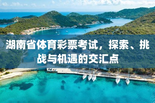 湖南省体育彩票考试，探索、挑战与机遇的交汇点